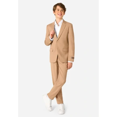 Afbeelding van Opposuits Kostuum voor kinderen, Maat: 134/140, Beige