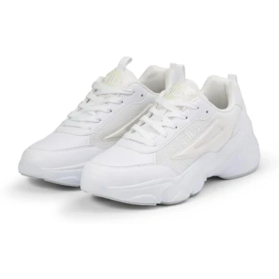 Afbeelding van Fila Kids Sneaker Felice White Iridescent 30
