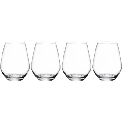 Afbeelding van Villeroy &amp; Boch Ovid Waterglas 420 Ml 4 delig Transparant