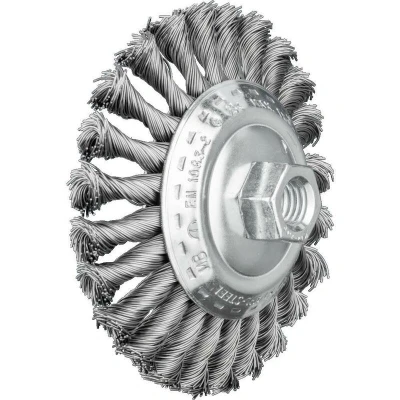 Afbeelding van PFERD 43315001 Schijfborstel getordeerd KBG Ø 115 x 15 mm M14 staaldraad 0,50 voor haakse slijpers 1 stuk(s)