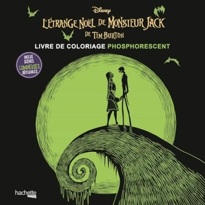 Afbeelding van L&#039;ETRANGE NOEL DE MONSIEUR JACK COLORIAGE PHOSPHORESCENT