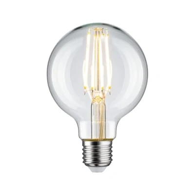 Afbeelding van Paulmann 28956 LED lamp Energielabel F (A G) E27 Globe 7.5 W = 60 Warmwit (Ø x h) 80 mm 120 1 stuk(s)