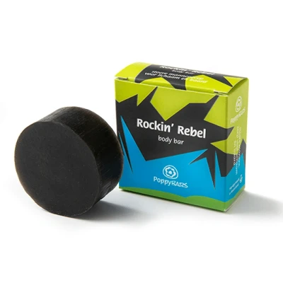 Afbeelding van POPPYBARS Body Bar Rockin&#039; Rebel 60g