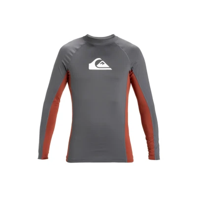 Afbeelding van Quiksilver Everyday UPF COMP LS Surfshirt, Heren, Maat: Small, Kzm