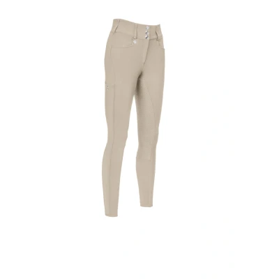 Image de Pikeur Pantalon d&#039;Équitation New Candela Highwaist Full Grip Vanilla Cream EU 80