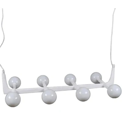 Afbeelding van Plafondlamp Home ESPRIT Wit Metaal Kristal 110 x 45 23 cm