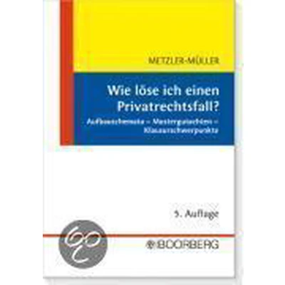 Afbeelding van Wie löse ich einen Privatrechtsfall?