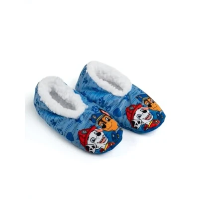 Afbeelding van United Labels Homesocks Ballerina&#039;s voor meisjes en jongens, ABS, gevoerde winterpantoffels, pantoffels, Paw Patrol, lichtblauw