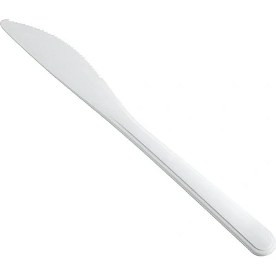 Afbeelding van Mes Herbruikbaar Hercules 185mm Off white PPMF 50 stuks