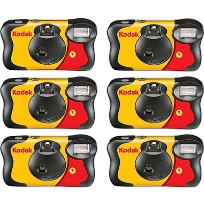Afbeelding van Kodak fun saver 6 pak met flits 27 opnames