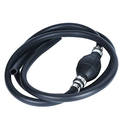 Afbeelding van KATSU Handmatige Transfer Benzine Sifonpomp met Rubberen Slang 8 mm x 1,9 m Gasslang Brandstofgasslang Buitenboordmotor Pomp voor Zeeboot Motor