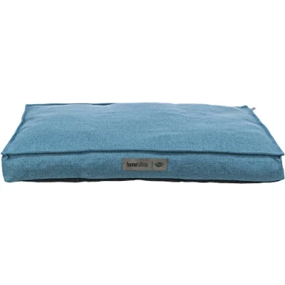Afbeelding van Trixie kussen talis hoekig blauw 90x65 cm