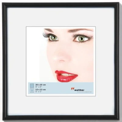 Afbeelding van walther+ design KB220H Wissellijst Papierformaat: 20 x cm Zwart