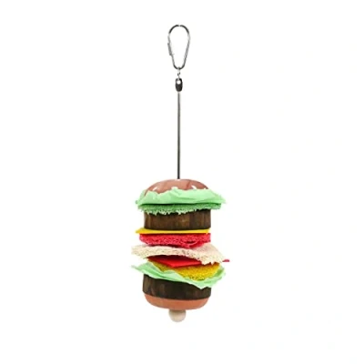 Afbeelding van Rosewood Burg A Bob Knaagspeelgoed Loofa / Hout 23X8X8 CM
