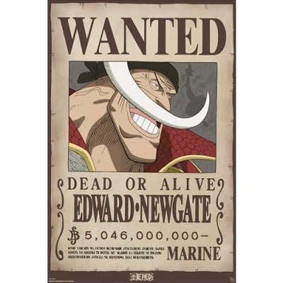 Afbeelding van Poster One Piece Wanted Whitebeard 61x91,5cm