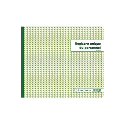 Image de Piqûre Exacompta Unique du personnel 40p