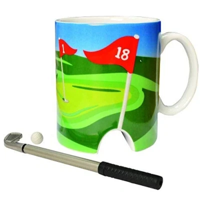 Afbeelding van Longridge Golf Mok En Mini Putter
