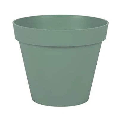 Afbeelding van EDA Ronde bloempot Toscane Ø 25 cm Volume 6 l x H 21 Lauriergroen