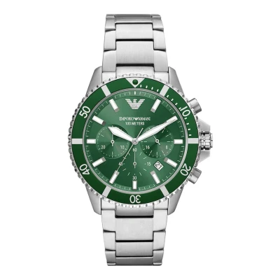Afbeelding van Emporio Armani heren Horloge AR11500 in de kleur Zilver