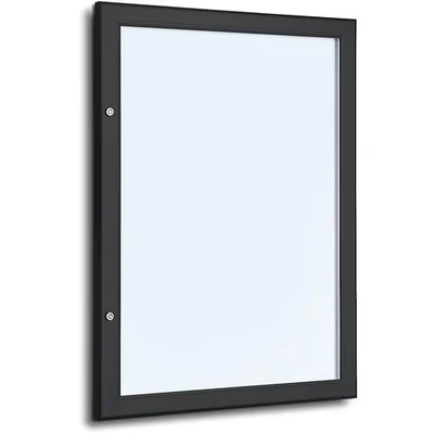 Afbeelding van Zwart Outdoor Menubord 2x A4 Syna SCZN2XA4C9005