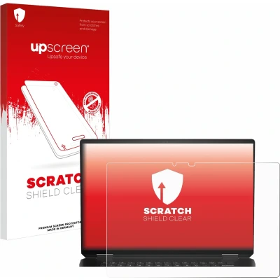 Afbeelding van upscreen Screenprotector voor HP Spectre x360 16&quot; 2 in 1 2024 Folie Beschermfolie transparant
