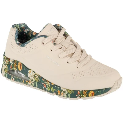Afbeelding van Skechers UNO Sneakers laag natural/multicoloured, Dames, Maat: 39, Natural/multi coloured Hoogwaardig imitatieleer
