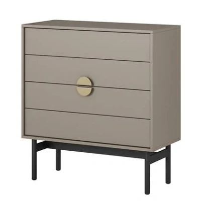 Afbeelding van Selsey STOON Dressoir 85 cm Beige/Cappuccino