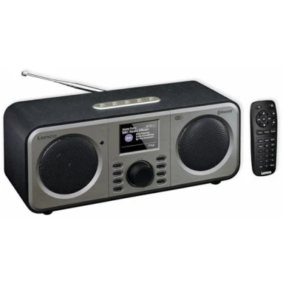 Image de Radio DAB+ Lenco DAR 030BK Bluetooth Noir