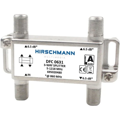 Afbeelding van Coax splitter Hirschmann