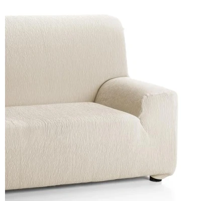 Image de Martina Home Emilia Housse élastique pour canapé 3 places (170 à 220 cm) Ivoire 32 x 42 6 cm