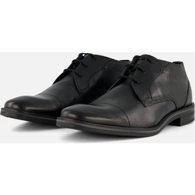 Afbeelding van bugatti Veterschoenen black, Heren, Maat: 40, Black Leer