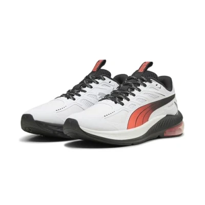 Afbeelding van Puma Xcell Lightspeed Sneakers laag, Maat: 48.5, White glowing red Kunststof/ textiel