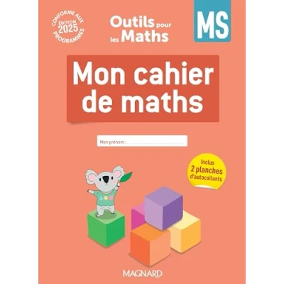 Afbeelding van OUTILS POUR LES MATHS MS CAHIER