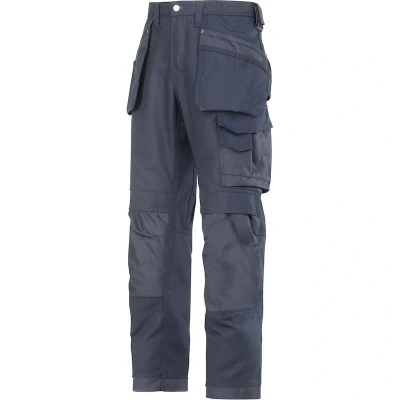 Afbeelding van Snickers Canvas+ Werkbroek Met holsterzakken Blauw Maat 48