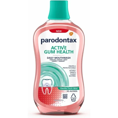 Afbeelding van Parodontax Active Gum Health Mondwater Gentle Fresh Mint 500 ml