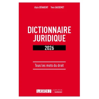 Image de Dictionnaire juridique 2026