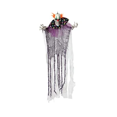 Afbeelding van Hangende Clown Halloween (120 x 80 10 cm)