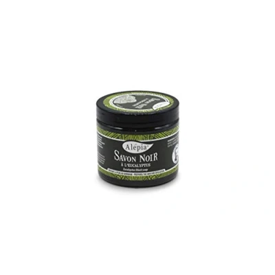 Afbeelding van Alepia Originele zwarte zeep met eucalyptus, 200 ml