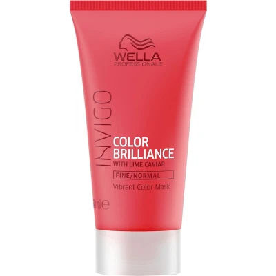 Afbeelding van Wella Professionals Invigo Color Brilliance Mask Fine/Normal 30 ml