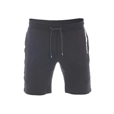 Afbeelding van riverso RIVRainer Korte trainingsbroek voor heren, katoen, zwart, groen, blauw, rood, S, M, L, XL, 2XL, 3XL, 4XL, 5XL, Zwart (24000)