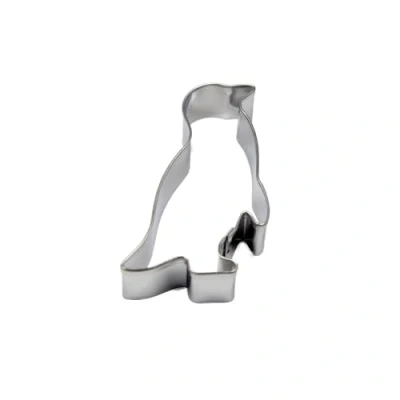 Afbeelding van BekkiB Uitsteekvorm &quot;Pinguïn&quot; ca. 6 x 3,2 cm van roestvrij staal Vaatwasmachinebestendig Voor het bakken koekjes 7412