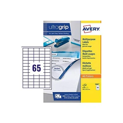 Image de Avery étiquettes multi emploi 6500 étiquette(s)