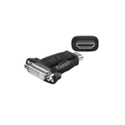 Afbeelding van MicroConnect HDMI 19 DVI D M F adapter (HDMI, DVI), Data + Video Adapter, Zwart