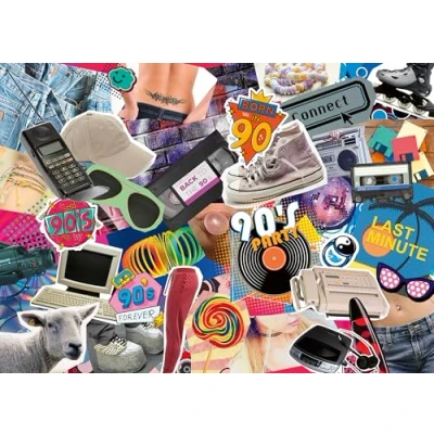 Afbeelding van Ravensburger puzzel De jaren 90 Legpuzzel 1000 stukjes