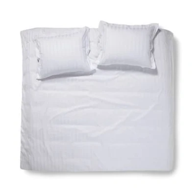 Afbeelding van Damai Linea Dekbedovertrek Tweepersoons 200 x 200/220 cm Wit