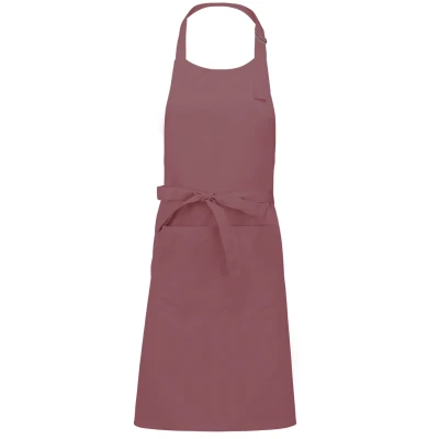 Afbeelding van Schort/Tuniek/Werkblouse Unisex One Size Kariban Marsala 35% Katoen, 65% Polyester