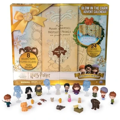 Afbeelding van Harry Potter Glow in the dark Adventskalender 2024