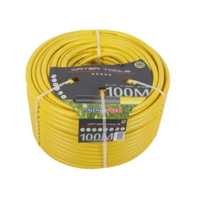 Afbeelding van Talen Tools Getricoteerde Gele Slang High Twist Resistand &quot;1/2&quot;&quot; 100 meter