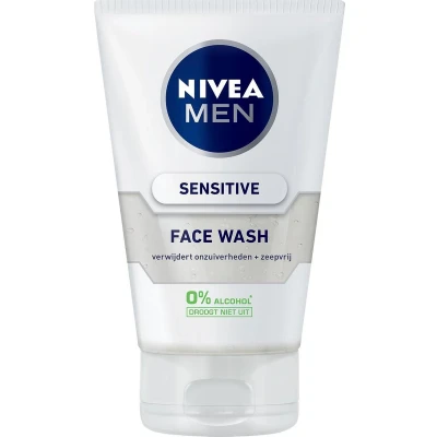 Afbeelding van Nivea Men Sensitive Face Wash 100ML