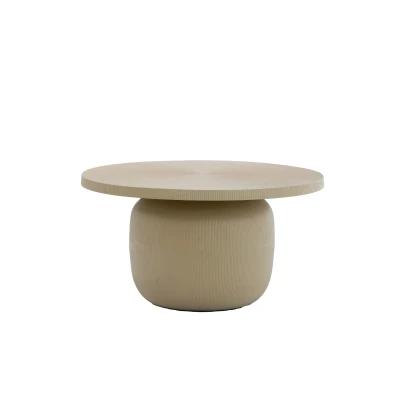 Afbeelding van Light &amp; Living Salontafel TIGRAN Ø75.5x41.5cm Bruin